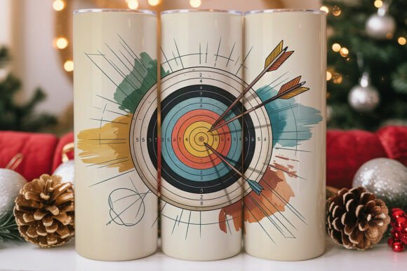 Archery Target Tumbler Wrap Design Review
