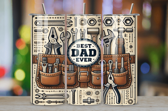 Best Dad Tool Belt 20oz Tumbler Wrap Review