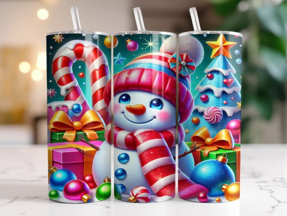 Cute Snowman Christmas Tumbler Wrap Review