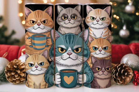 Grumpy Cats 20oz Tumbler Wrap Review