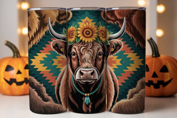 Highland Cow Western Tumbler Wrap Review