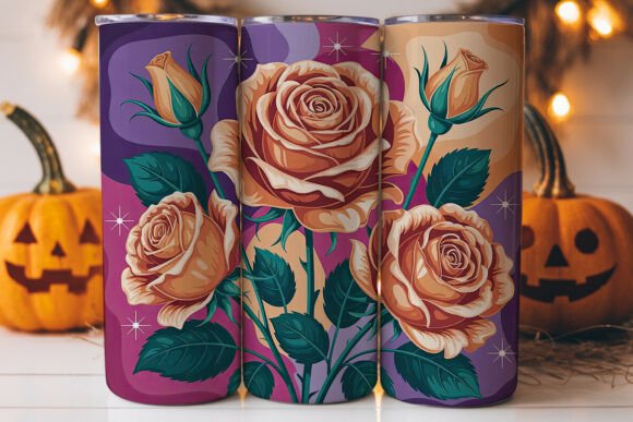 Metallic Rose Tumbler Wrap Review