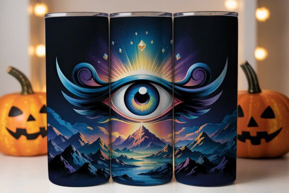 Mystical Eye Tumbler Wrap PNG Review