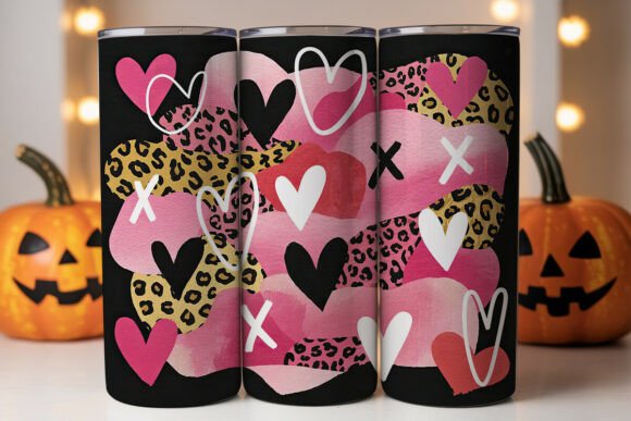 Pink Leopard Valentine Tumbler Embroidery Review