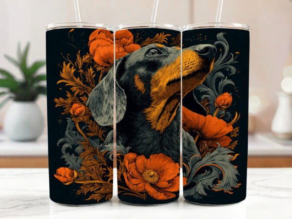 Stained Glass Dachshund Sublimation Review