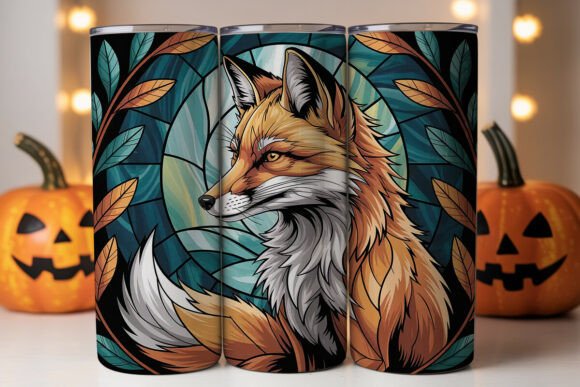 Stained Glass Fox Tumbler Wrap Review