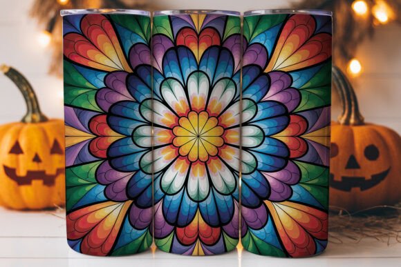 Stained Glass Mandala Tumbler Wrap Review