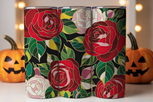 Stained Glass Roses Tumbler Wrap Review