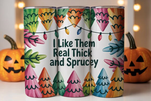 Thick Sprucey Christmas Tumbler Design Review