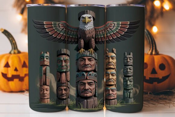 Totem Pole 20oz Tumbler Wrap Review
