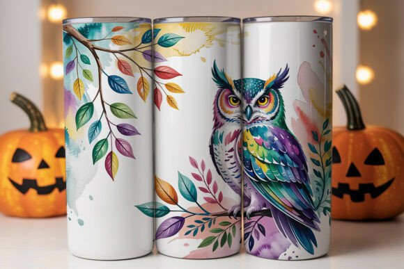 Watercolor Owl Tumbler Wrap Review